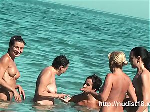 nude beach spycam film wonderful butt damsels naturist beach